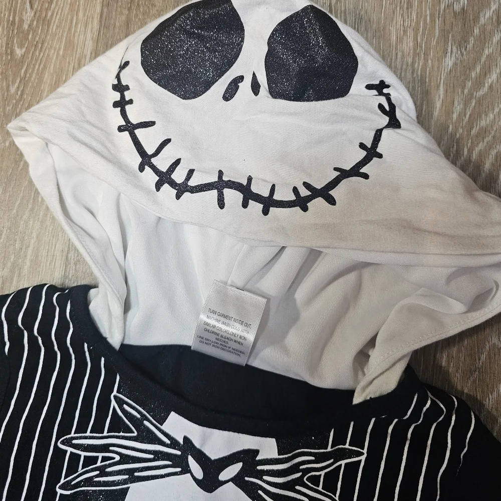 Disney Nightmare Before‎ Christmas Dress With Hood. Kids Size M7/8. From Disney. - Picture 3 of 10